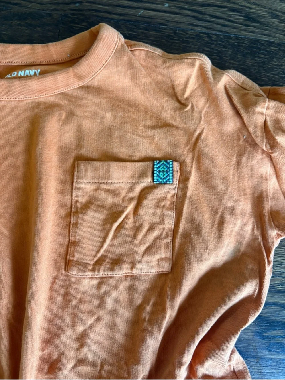 Old navy boys orange short sleeve tee